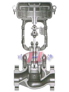 HCB平衡籠式調(diào)節(jié)閥 內(nèi)部剖面圖
