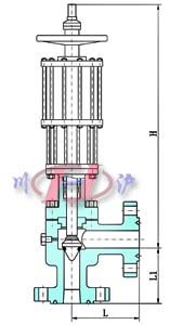 氣動節(jié)流閥(內部結構圖)