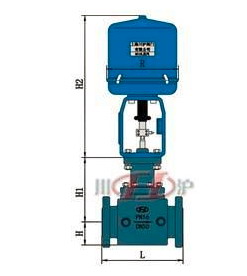 電動(dòng)保溫調(diào)節(jié)閥外形尺寸