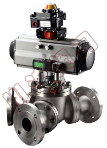 氣動Y型三通球閥