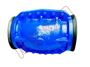 氣動鑄鐵管夾閥